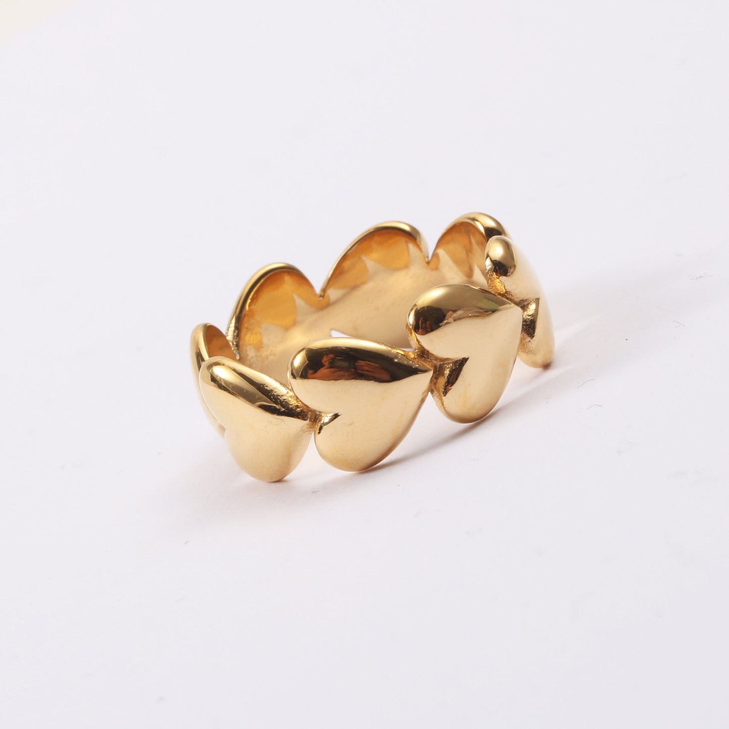 18K Gold Plated Ring Natural Pearl Jewelry
